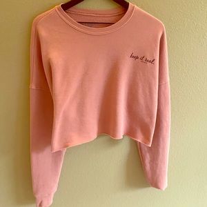 Salty Honey Crop Sweater